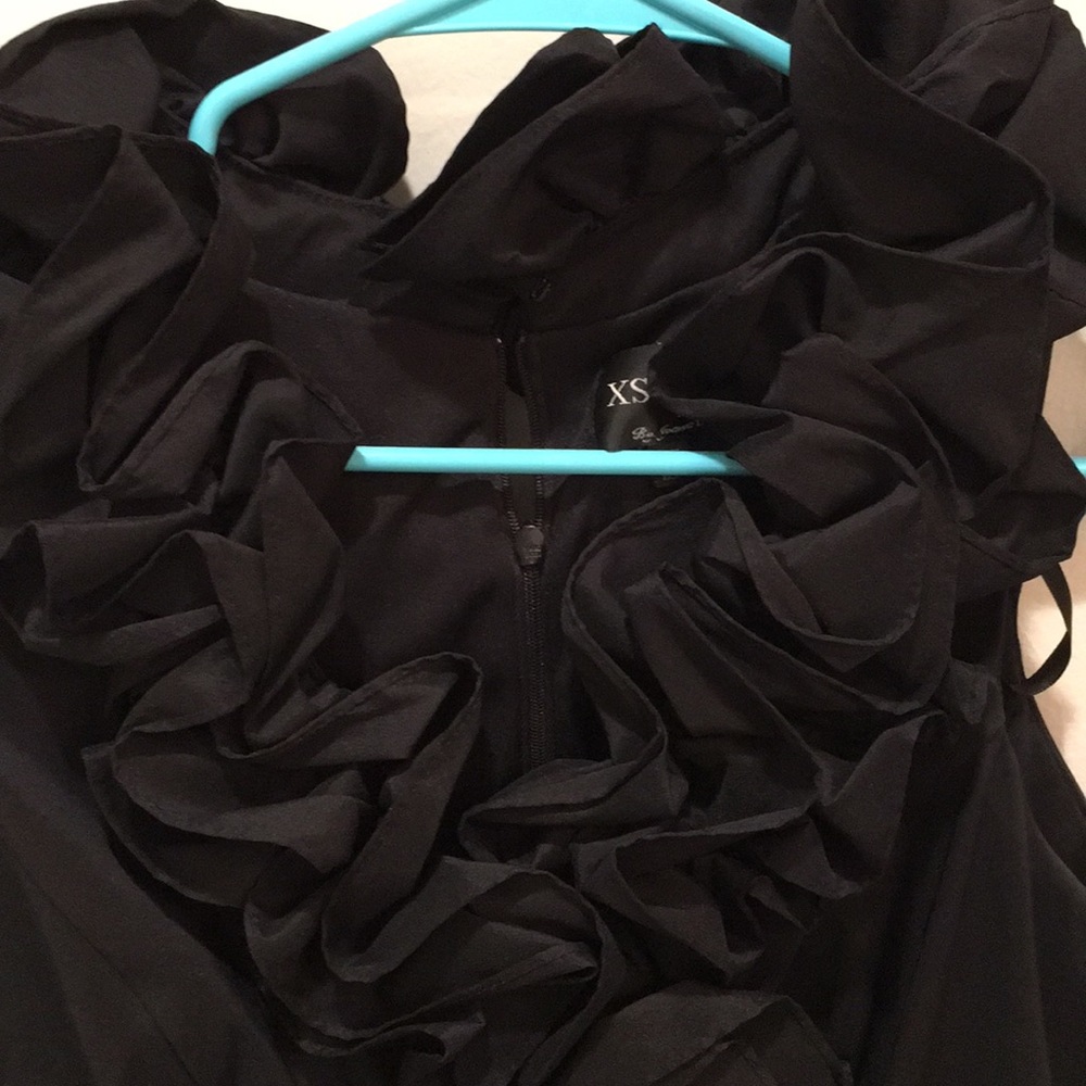 Black cocktail dress